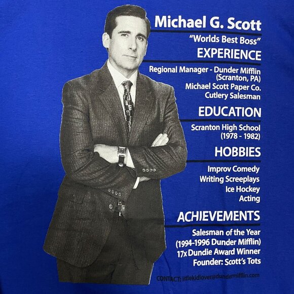 The Office TV Show Long Sleeve Graphic T-shirt size XL - Picture 3 of 4